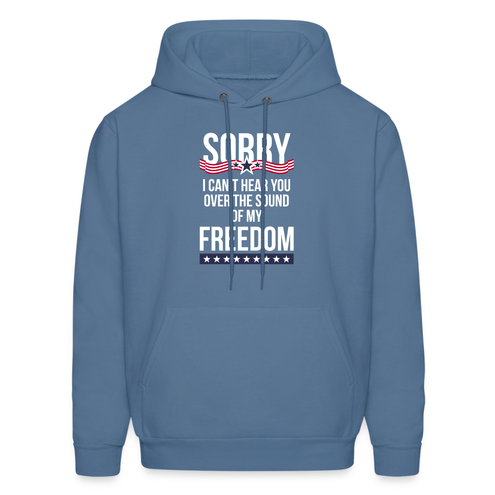 Patriot Sound of freedom  S00052 Men's Hoodie - denim blue