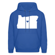 Oregon Love Hoodie - royal blue
