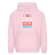 Dentist Hoodie - This is what an awesome Dentist looks like S00063 Men's Hoodie - pale pink