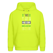 Medical Assistant This is what an awesome Medical Assistant looks like S00093Men's Hoodie - safety green