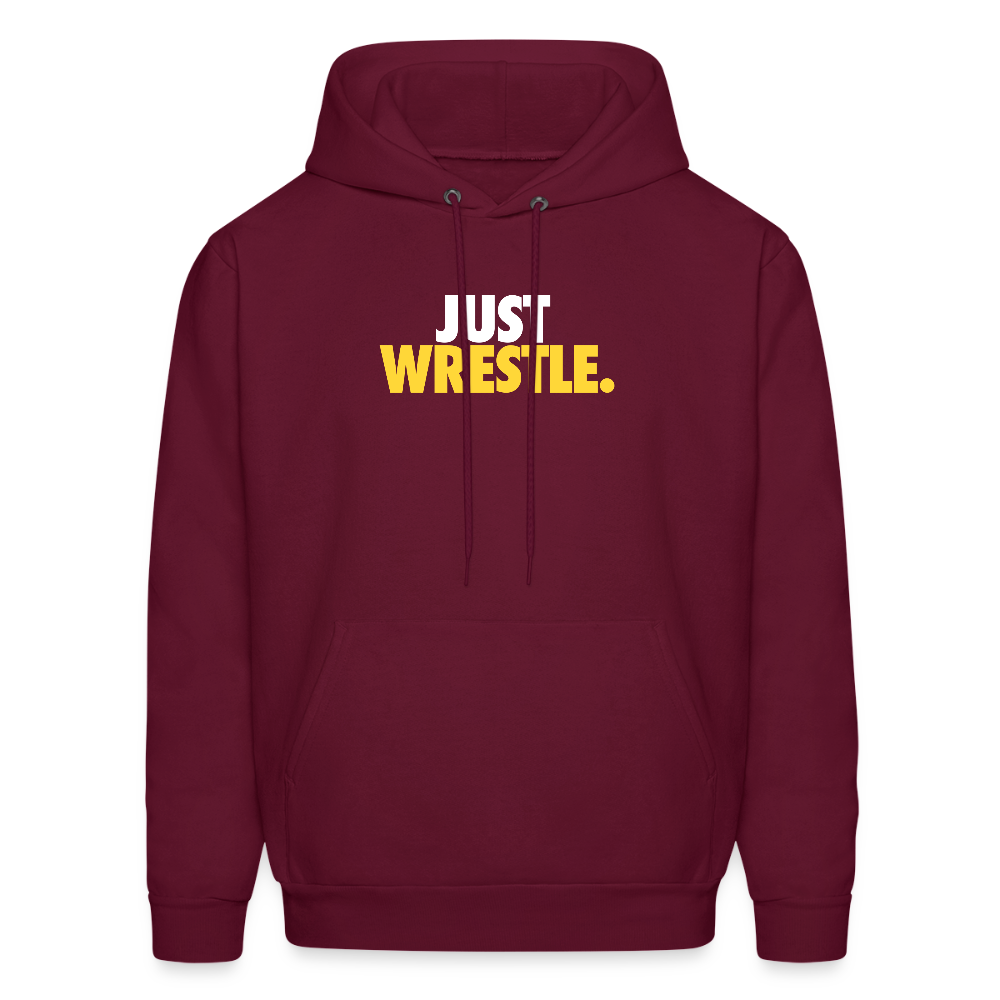 Just wrestle Unisex Hoodie - burgundy