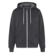 S00605 Some grandpas play bingo, real grandpas play guitar Unisex Zip Hoodie Grandpa GiftBella + Canvas Unisex Full Zip Hoodie - charcoal grey