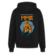 Mixed martial arts Unisex Zip Hoodie S00305 - black