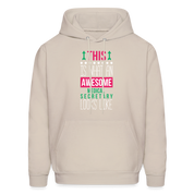 Medical Secretary This is what an awesome Medical Secretary looks like  S00078Men's Hoodie - Sand