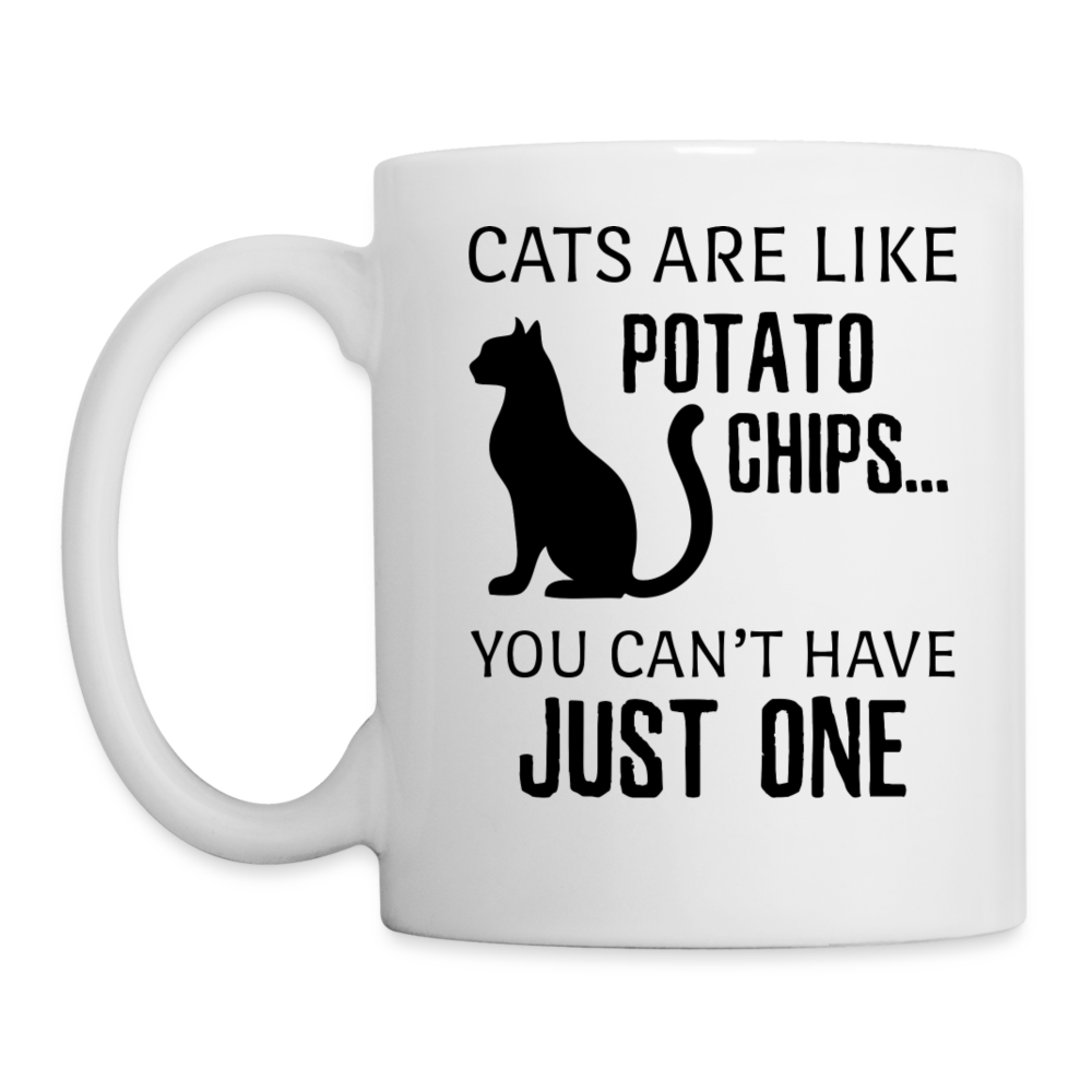 Potato Chips Coffee/Tea Mug - white