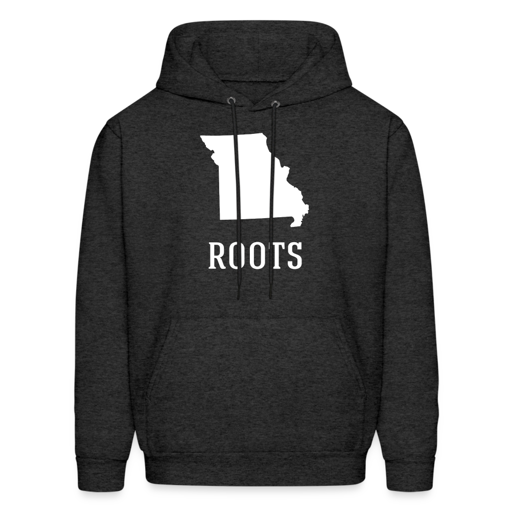 S00025 Missouri - Roots  Men's Hoodie - charcoal grey