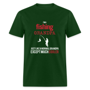 I'm a Fishing grandpa Unisex Classic T-Shirt - forest green