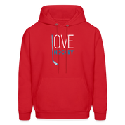 Love Hockey Hoodie S00294 - red