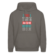 Dentist Hoodie - This is what an awesome Dentist looks like S00063 Men's Hoodie - asphalt gray