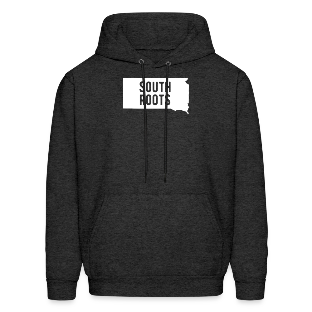 S00041 South Dakota - South Roots Men's Hoodie - charcoal grey