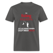 I'm a Fishing grandpa Unisex Classic T-Shirt - charcoal