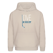 Love Hockey Hoodie S00294 - Sand