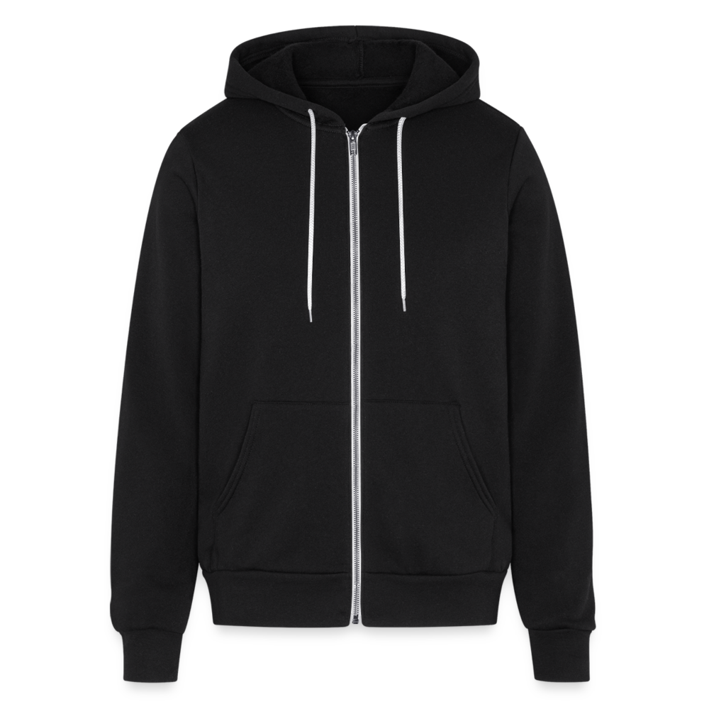 S00605 Some grandpas play bingo, real grandpas play guitar Unisex Zip Hoodie Grandpa GiftBella + Canvas Unisex Full Zip Hoodie - black