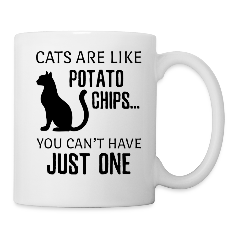 Potato Chips Coffee/Tea Mug - white