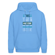 Patrol Officer Hoodie - This is what an awesome Patrol Officer looks like  S00094 Men's Hoodie - carolina blue