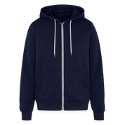 S00605 Some grandpas play bingo, real grandpas play guitar Unisex Zip Hoodie Grandpa GiftBella + Canvas Unisex Full Zip Hoodie - navy