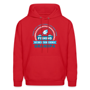 S00608  Grandpa Hoodie - There aren't many things I love more than fishing, but one of them is being a grandpa Father's Day GiftMen's Hoodie - red