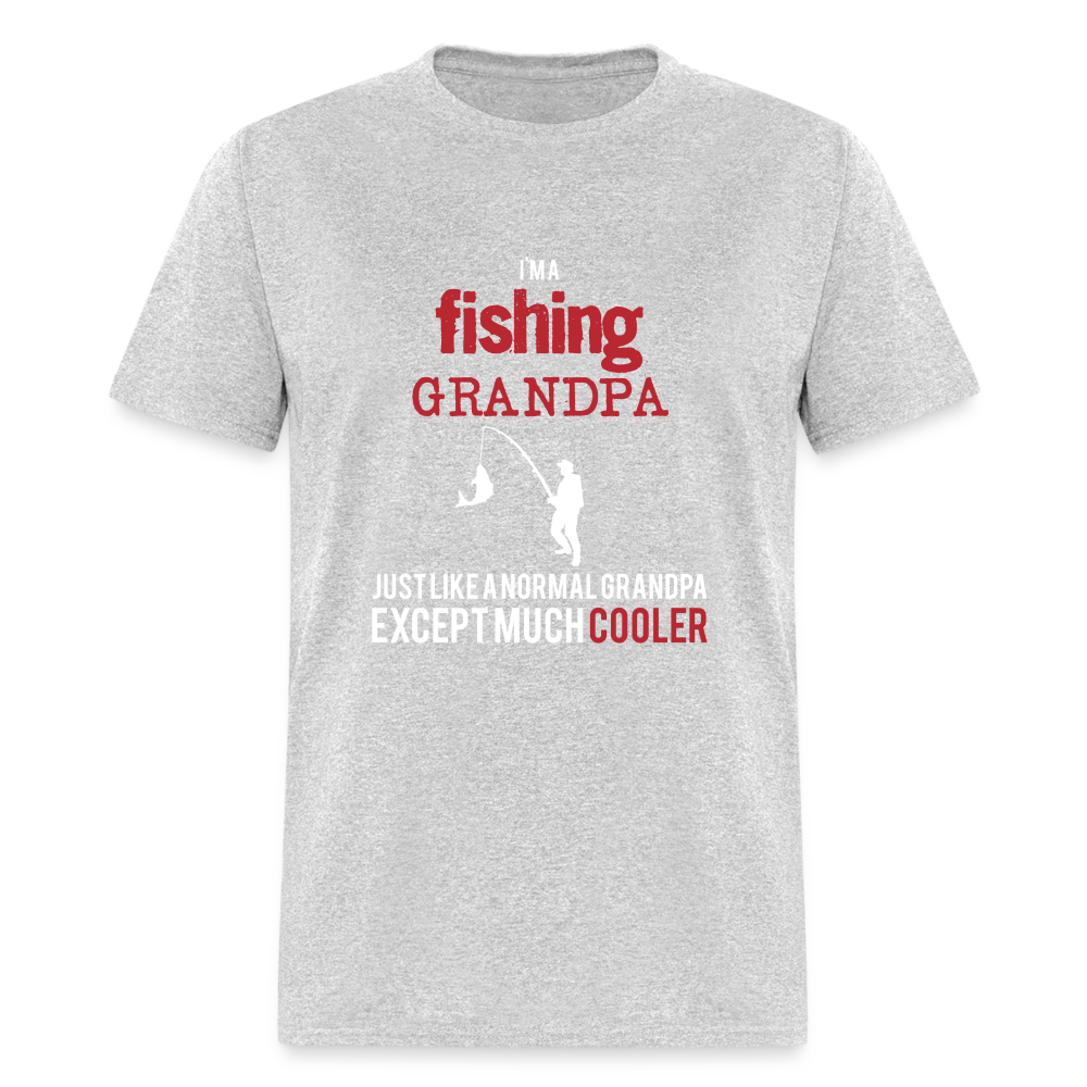 I'm a Fishing grandpa Unisex Classic T-Shirt - heather gray