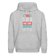 Dentist Hoodie - This is what an awesome Dentist looks like S00063 Men's Hoodie - heather gray