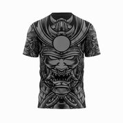 Demon Mask Short Sleeve Sports T-Shirt – Stay Cool, Train Hard