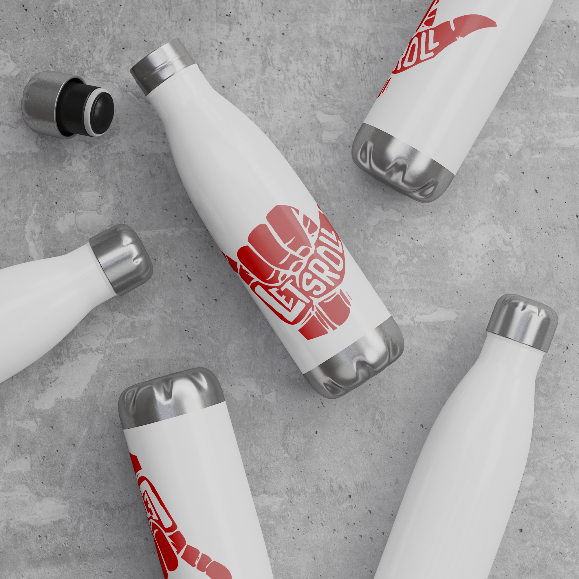Lets_Roll_BJJ_Water_Bottle_20_oz_WaterBottle_Scattered_Mockup.png