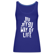 Jiu Jitsu way of life Women’s Premium Tank Top - royal blue