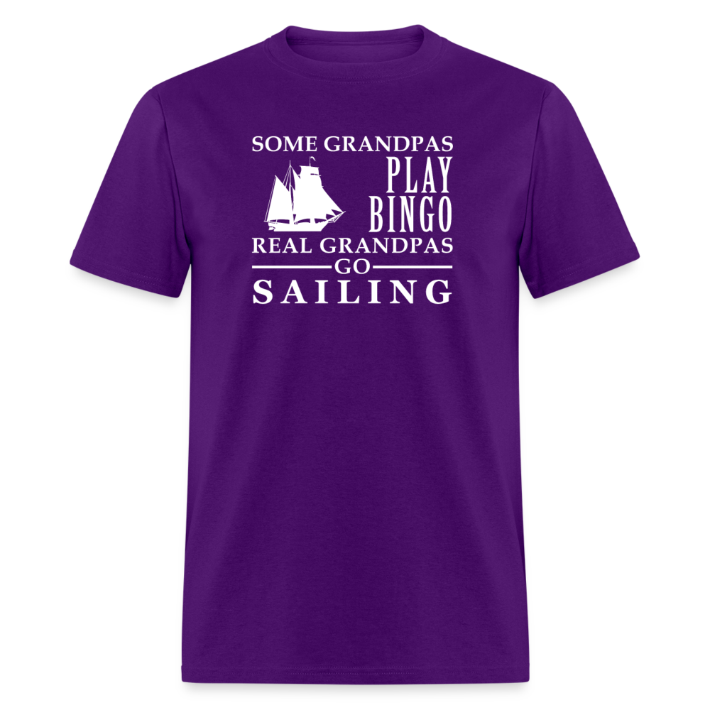 Real Grandpas Sailing Unisex Classic T-Shirt - purple