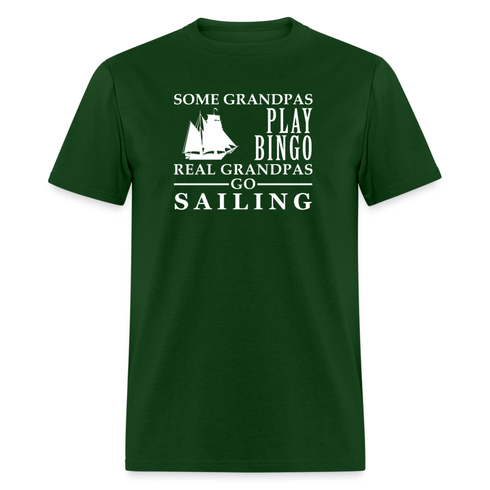 Real Grandpas Sailing Unisex Classic T-Shirt - forest green