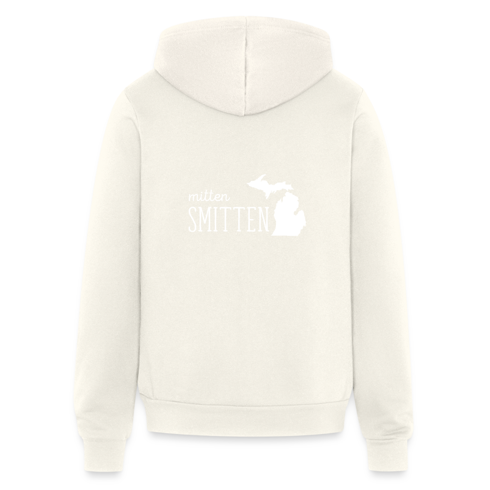 Mitten smitten S00022 Unisex Full Zip Hoodie - vintage white