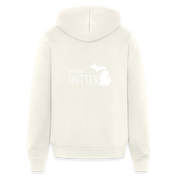 Mitten smitten S00022 Unisex Full Zip Hoodie - vintage white