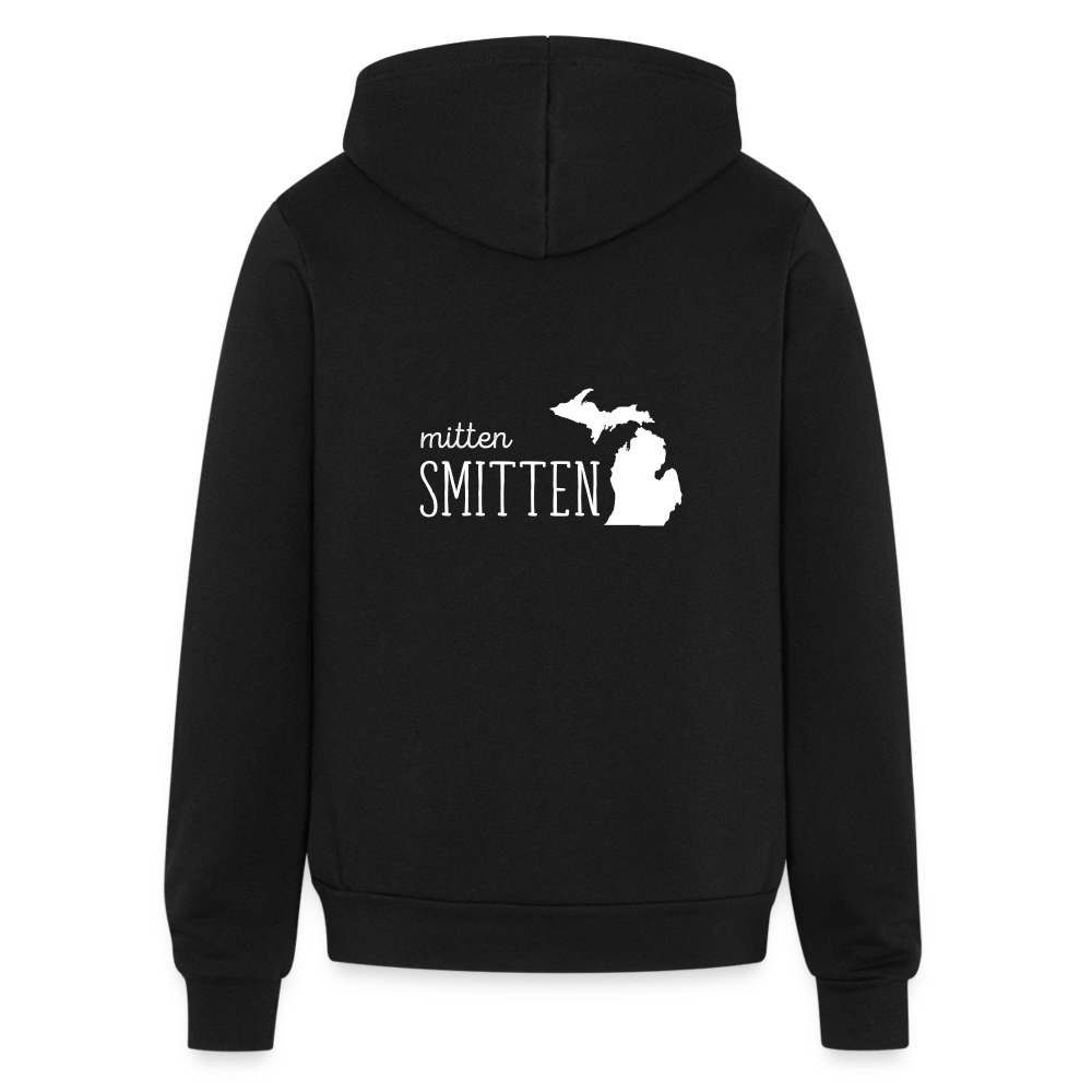 Mitten smitten S00022 Unisex Full Zip Hoodie - black