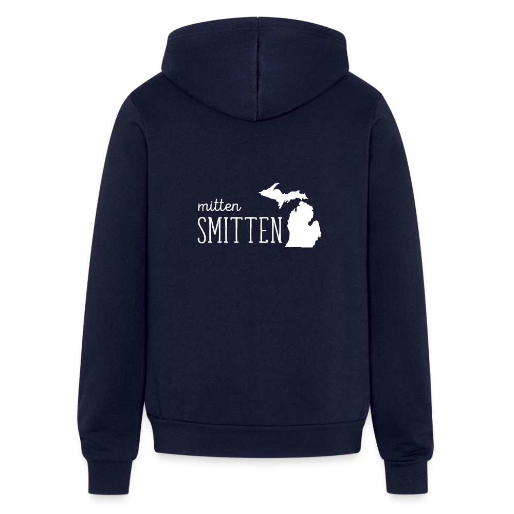 Mitten smitten S00022 Unisex Full Zip Hoodie - navy