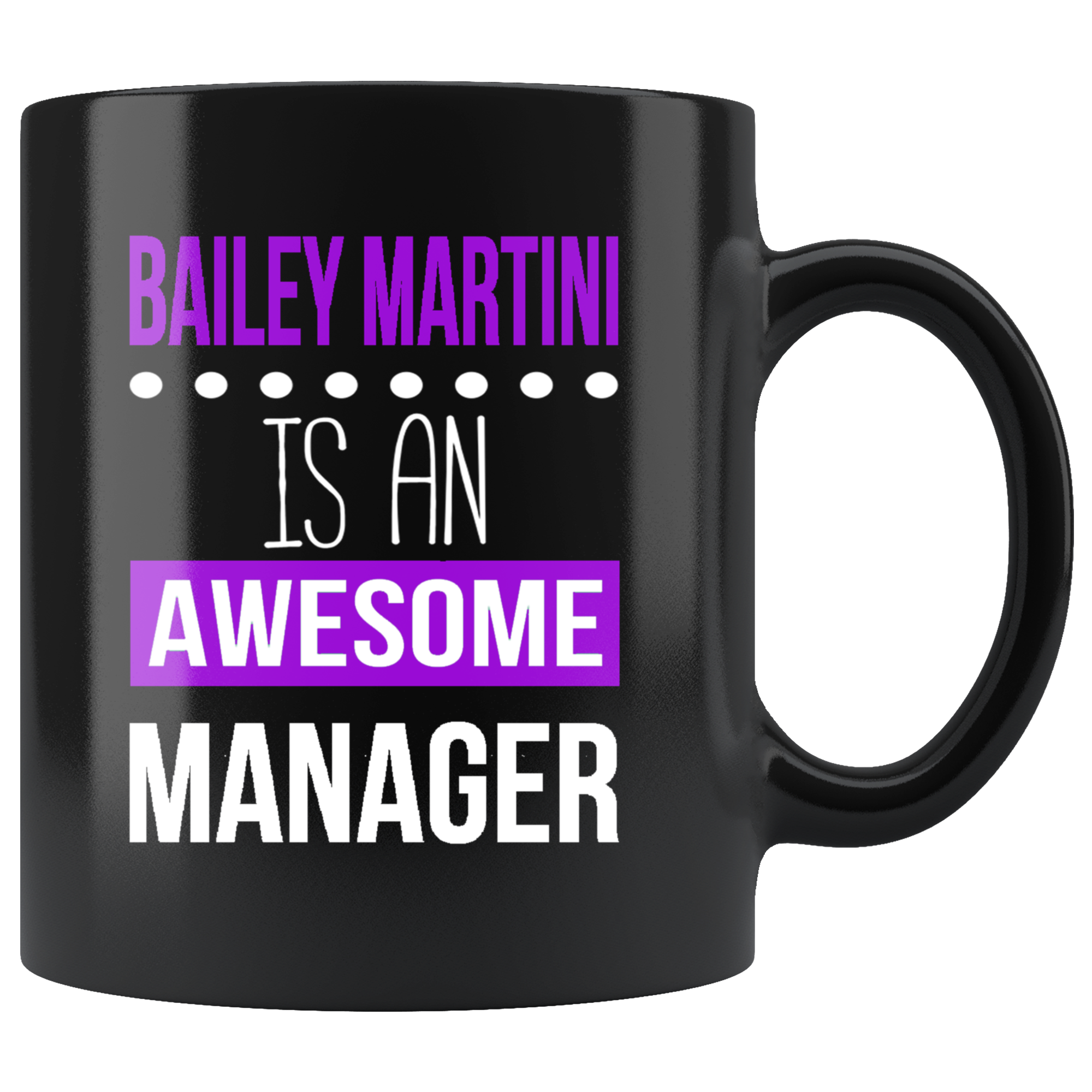 purple bailey martini
