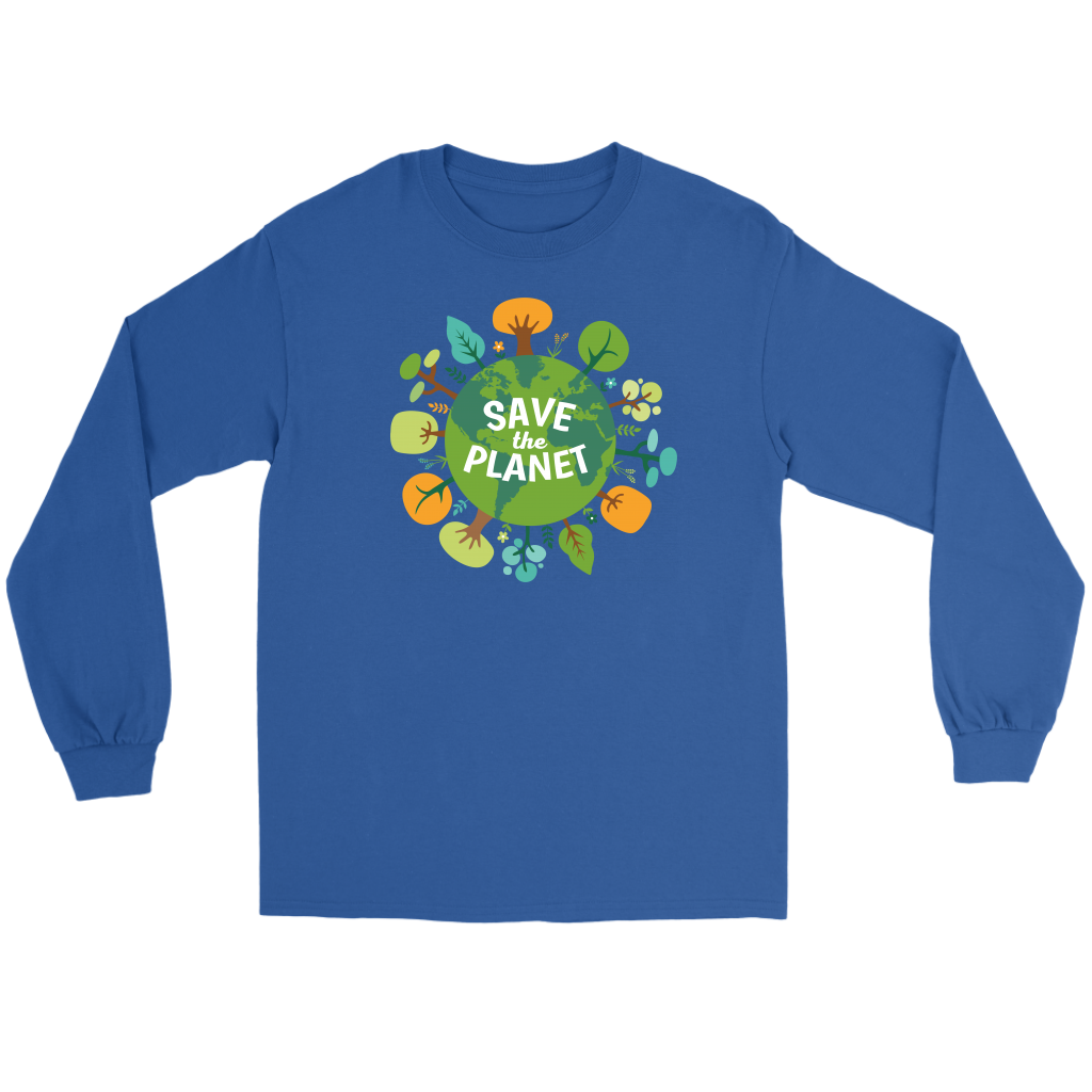 Ecology Save the planet Gift, Unisex Longsleeve, Hoodie, Crewneck long sleeve, Sweatshirt, Jersey