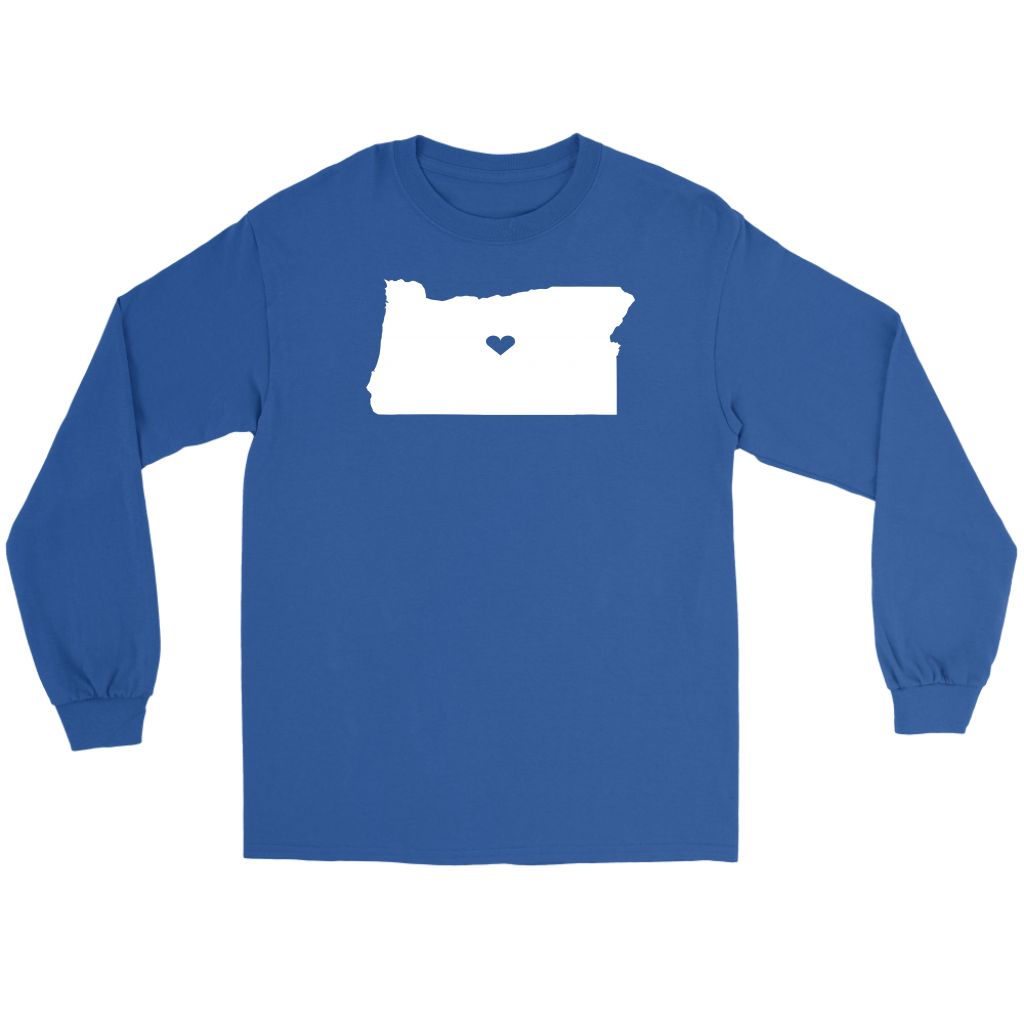 Oregon Love Gift, Unisex Longsleeve, Hoodie, Crewneck long sleeve, Sweatshirt, Jersey