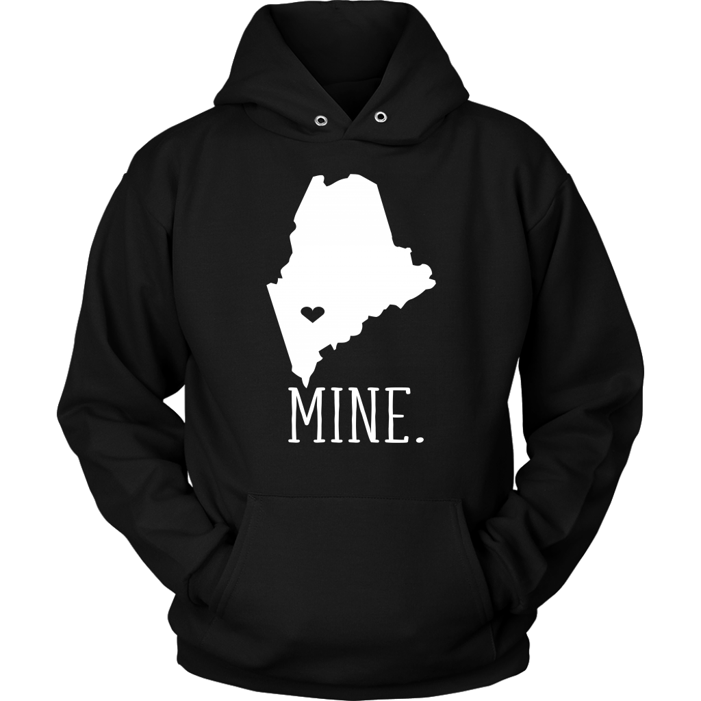 Maine Mine. Gift, Unisex Longsleeve, Hoodie, Crewneck long sleeve, Sweatshirt, Jersey