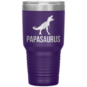 Father's day Gift, Papasaurus, 30oz Tumbler, Travel mug, Coffee Tumbler, Tea Tumbler