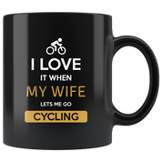 i love when my wife let me cycling