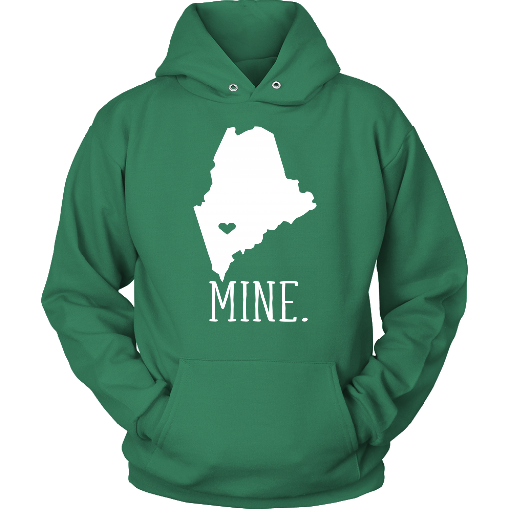 Maine Mine. Gift, Unisex Longsleeve, Hoodie, Crewneck long sleeve, Sweatshirt, Jersey