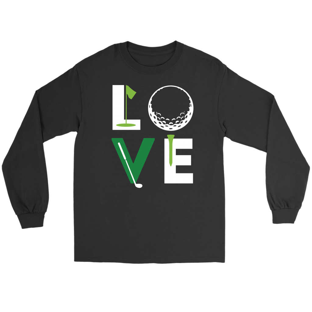 Golf Love Gift, Unisex Longsleeve, Hoodie, Crewneck long sleeve, Sweatshirt, Jersey