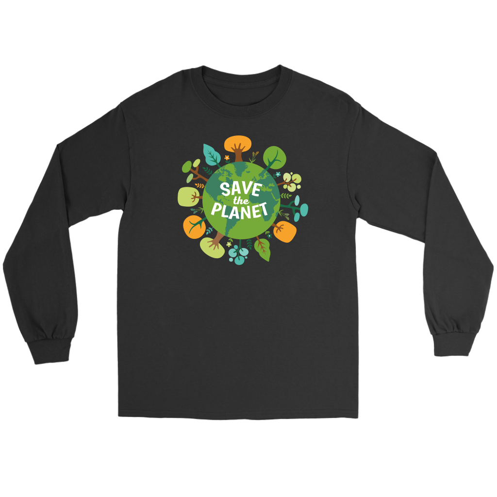 Ecology Save the planet Gift, Unisex Longsleeve, Hoodie, Crewneck long sleeve, Sweatshirt, Jersey