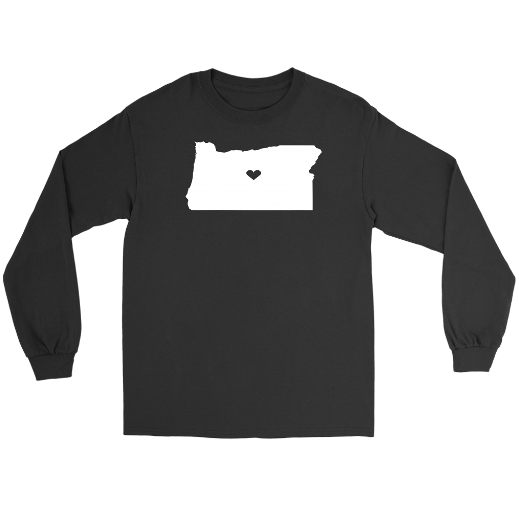 Oregon Love Gift, Unisex Longsleeve, Hoodie, Crewneck long sleeve, Sweatshirt, Jersey