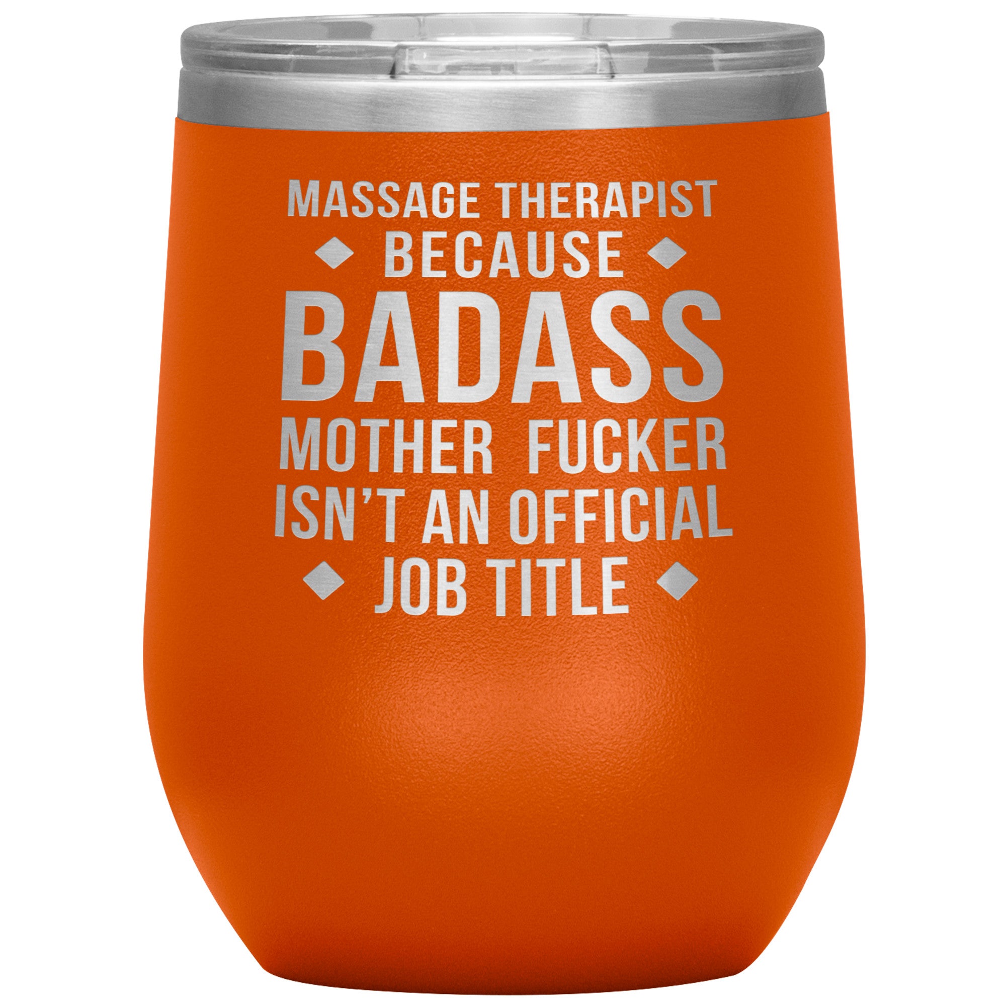 Massage Therapist badass, Tumbler 12oz