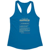 Pharmacist Racerback Tank