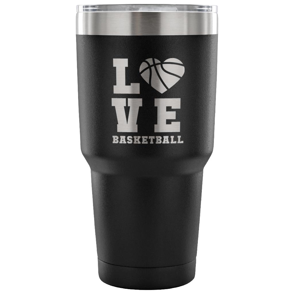 Love basketball Tumbler 30oz