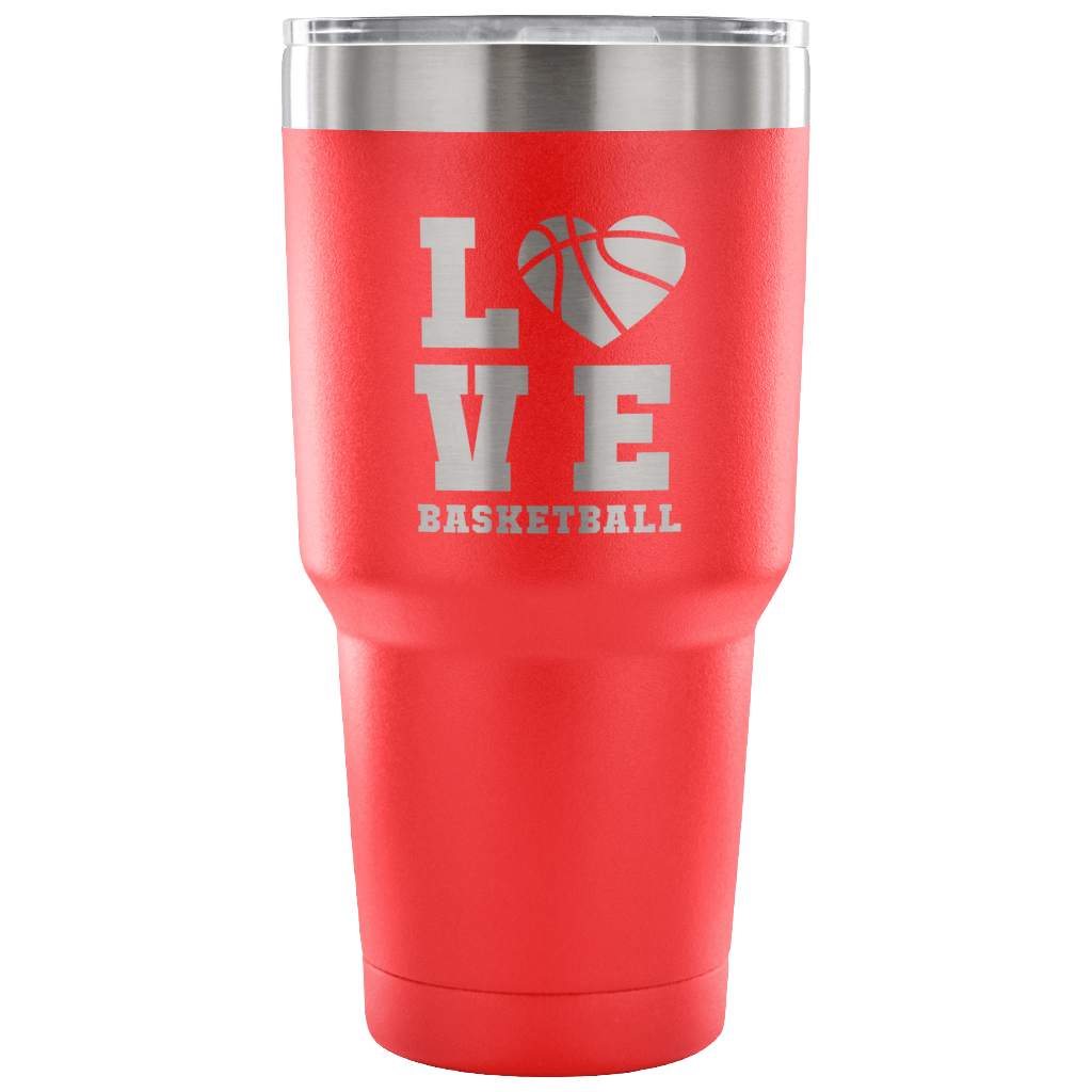 Love basketball Tumbler 30oz