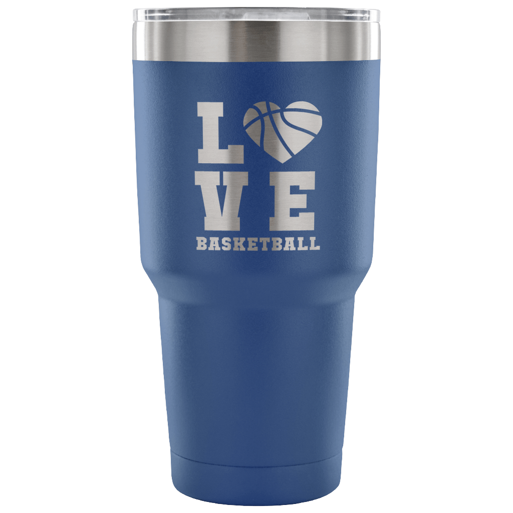 Love basketball Tumbler 30oz