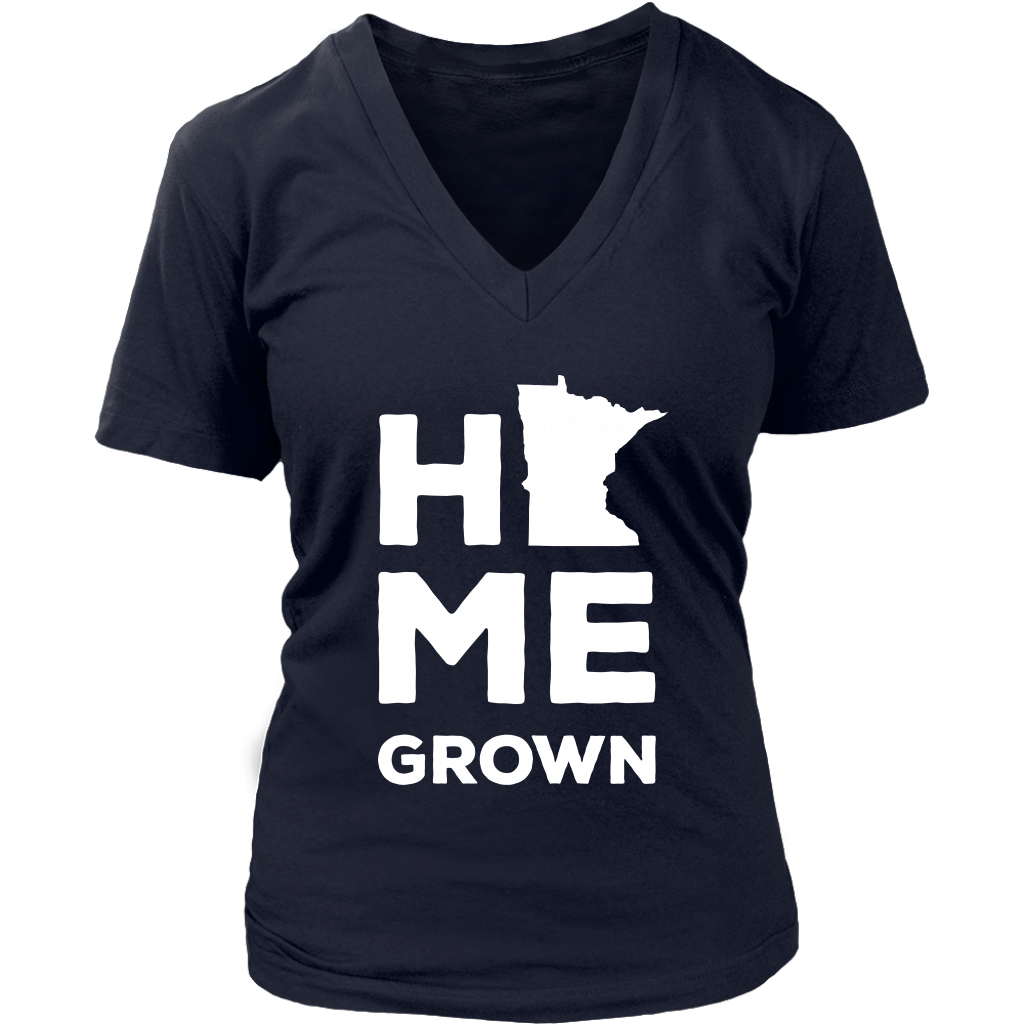 Minnesota Home grown Gift, Woman's tee, Unisex T-shirt, V-neck, Summer Apparel