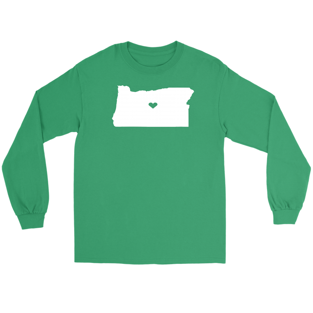 Oregon Love Gift, Unisex Longsleeve, Hoodie, Crewneck long sleeve, Sweatshirt, Jersey