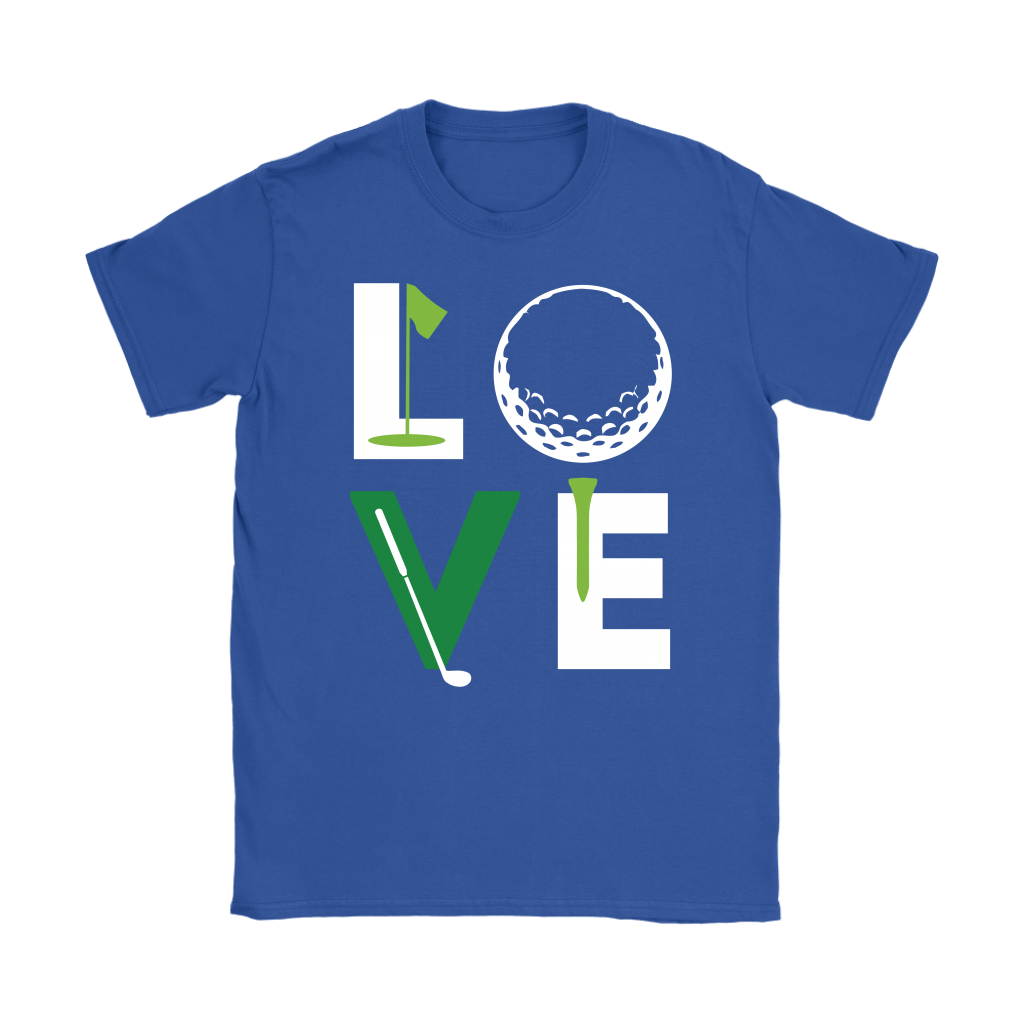 Golf Love Gift, Woman's tee, Unisex T-shirt, V-neck, Summer Apparel